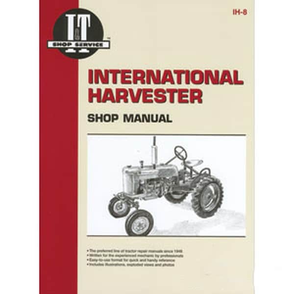 Aftermarket Shop Manual Fits Case IH Fits International Harester International Harvester Fit IH8 - main